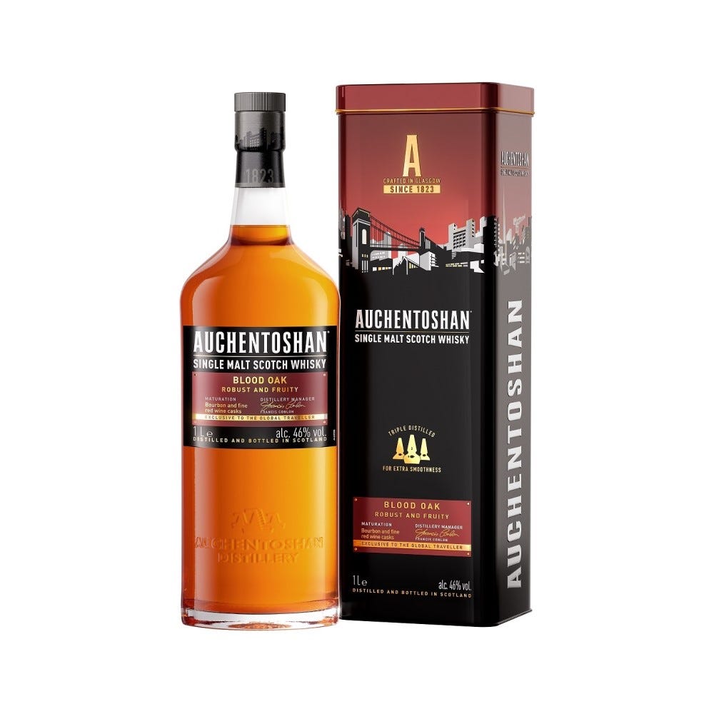 Auchentoshan Blood Oak Single Malt Whisky 1L