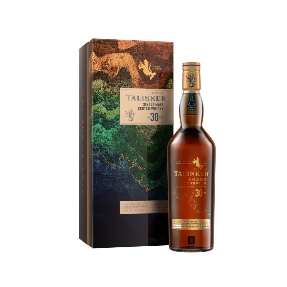 Talisker 30 Year Old Single Malt Scotch Whisky 700ml