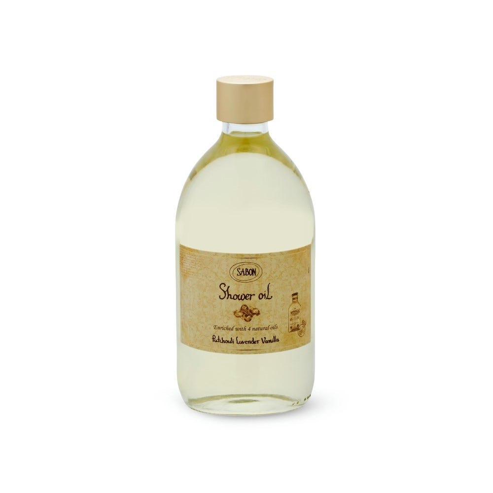 廣藿香薰衣草香草柔膚滋養沐浴油 500ml