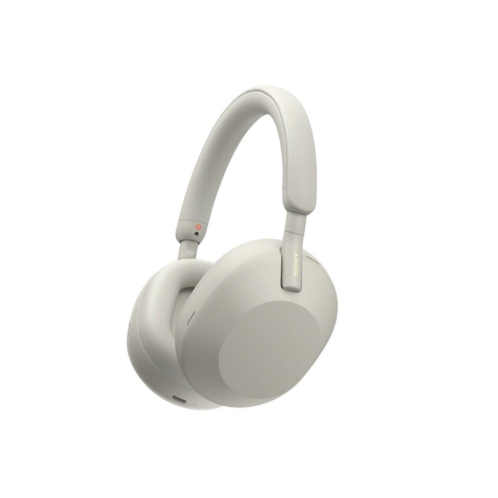 WH-1000XM5 Wireless Noise Cancelling Headphones - Platinum Silver