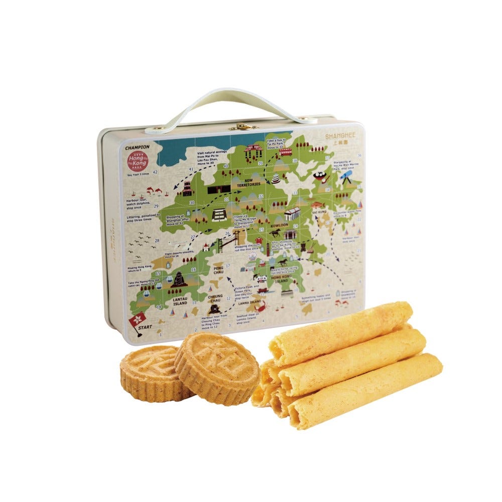 Exploring HK Board Game - Beige