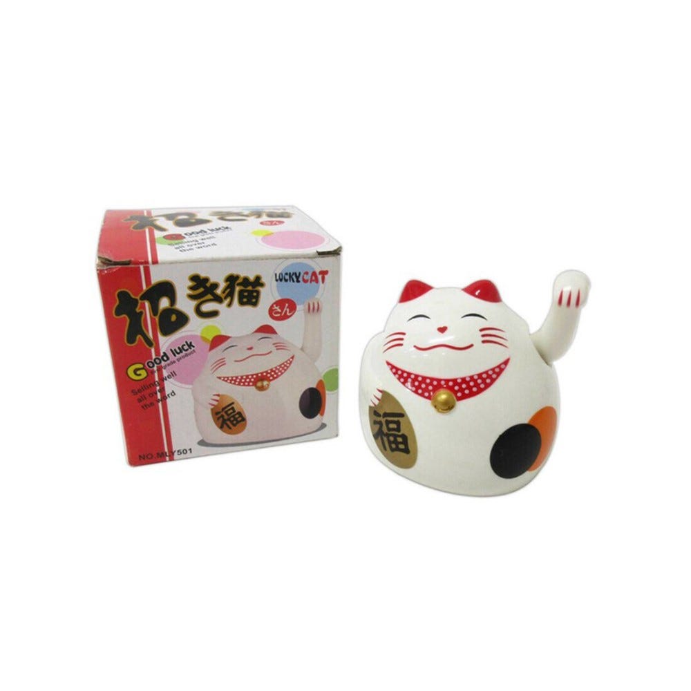 Maneki Neko Hand Waving Lucky Cat
