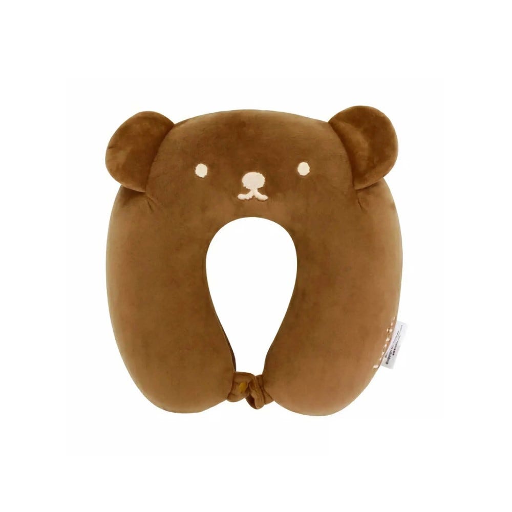 Boris Neck Pillow - Brown