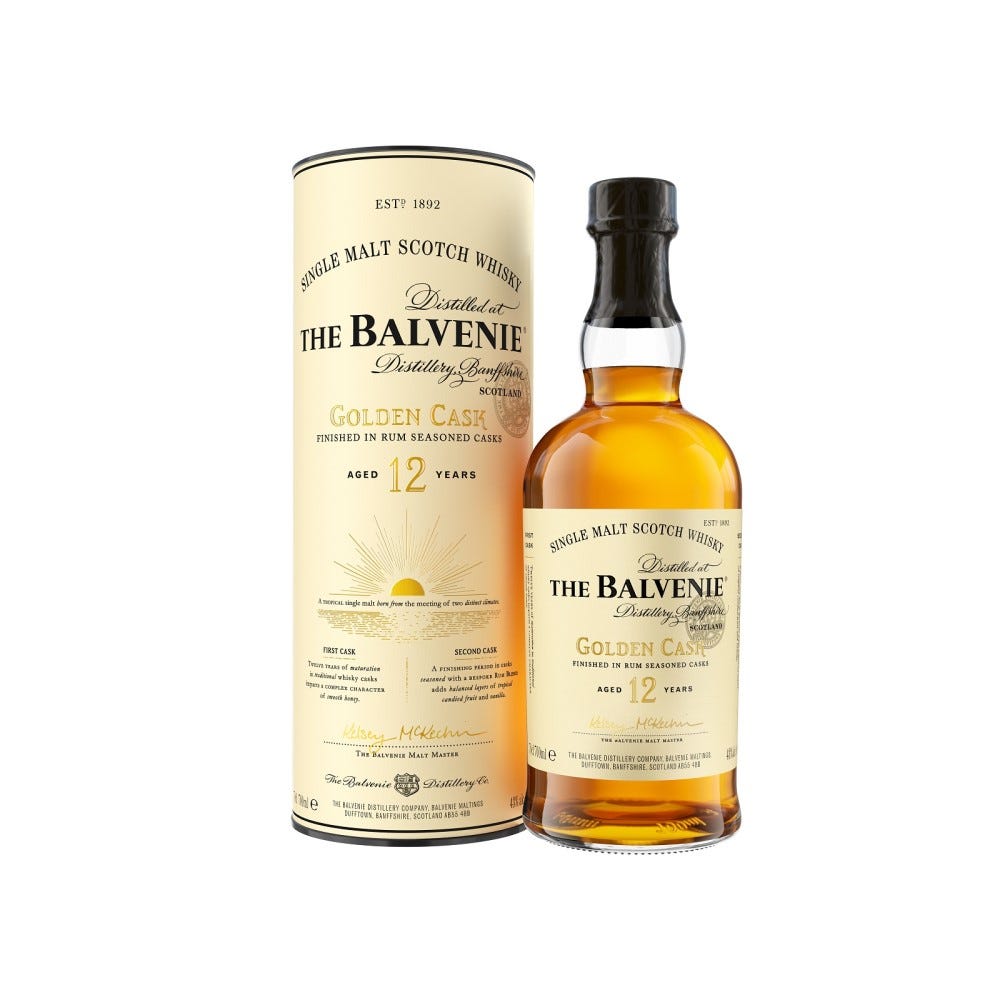 Balvenie 12 Year Old Golden Cask Single Malt Whisky 700ml