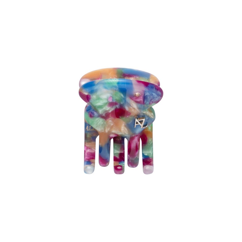 Color Splash Collection: Mini Size Crazy Crab decorated with European Crystals