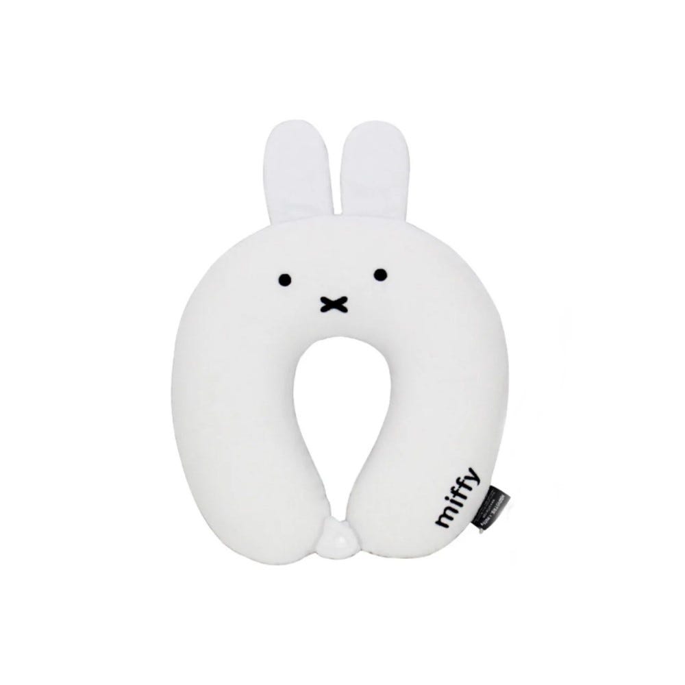 Miffy Neck Pillow - White