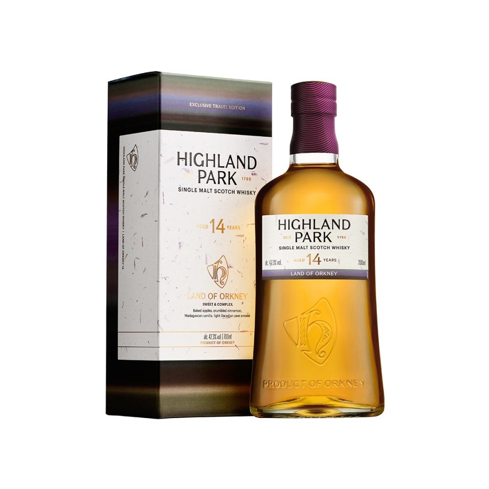 Highland Park Land of Orkney 14 Years Old Single Malt Scotch Whisky 700ml