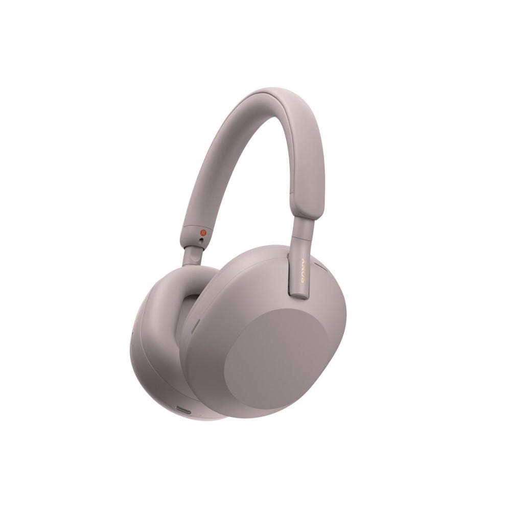Sony WH-1000XM5 无线降噪耳机 - 雾粉红色