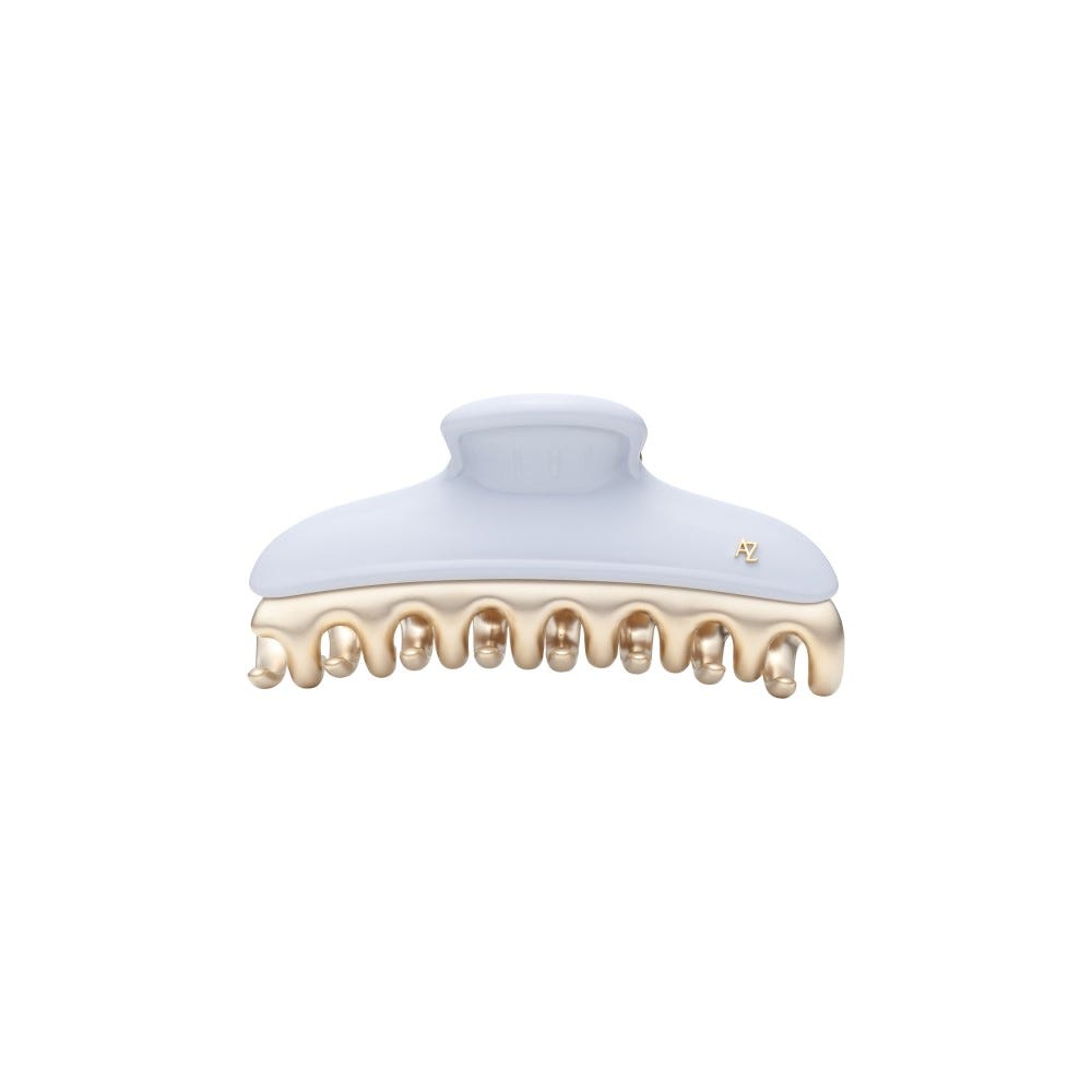 Gold Teeth Crazy Crab Collection: Two Tone Large Size Crazy Crab - Light Blue and Light Light Purple