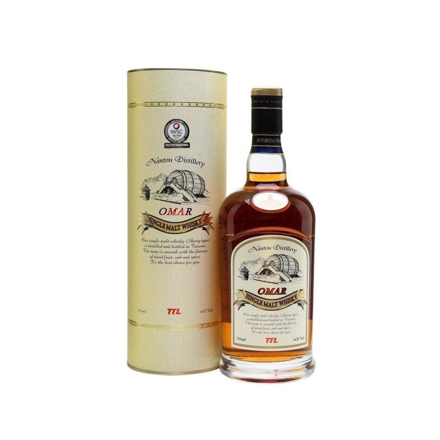 Omar Single Malt Whiskey (Sherry Type) 700ml