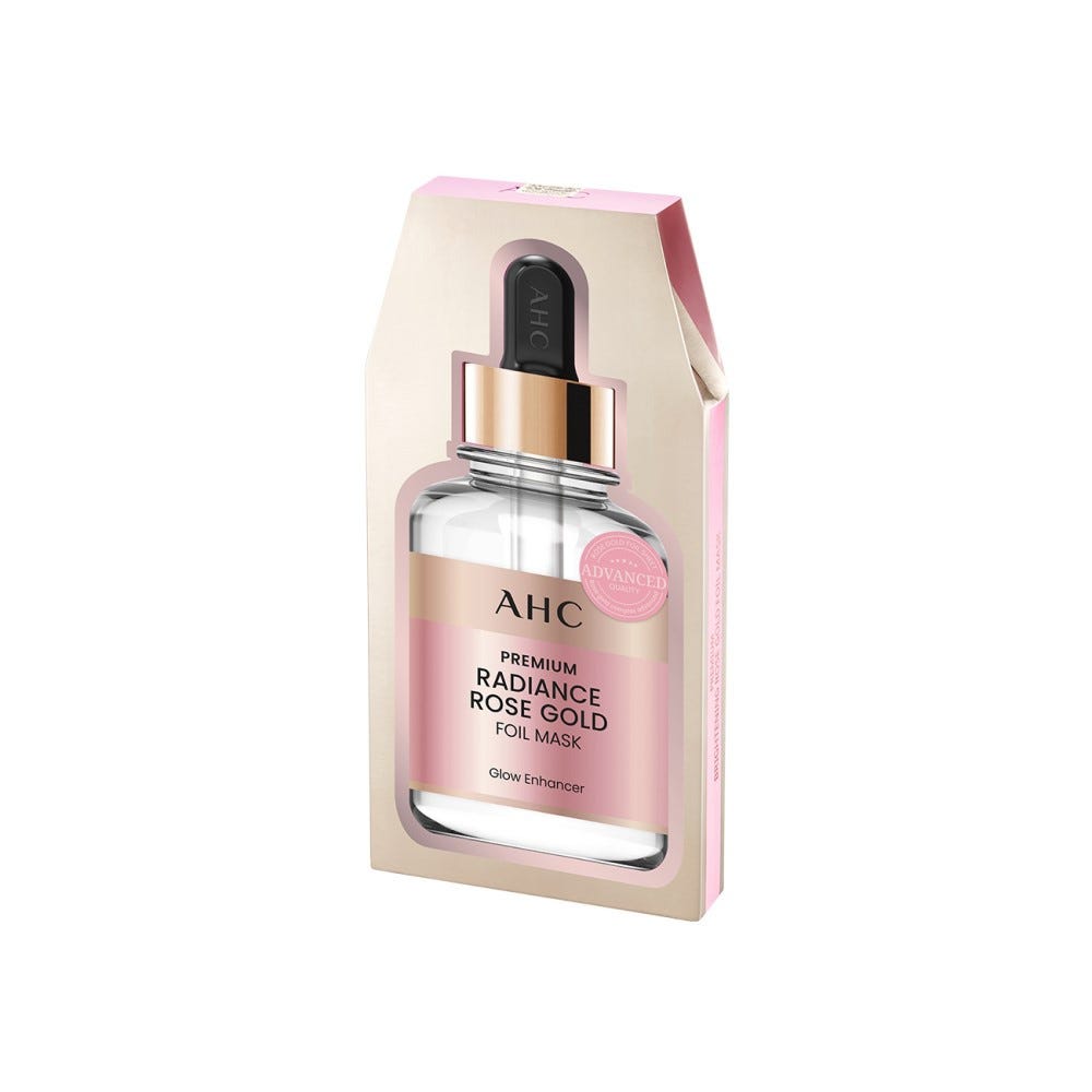 Premium Radiance Rose Gold Foil Mask