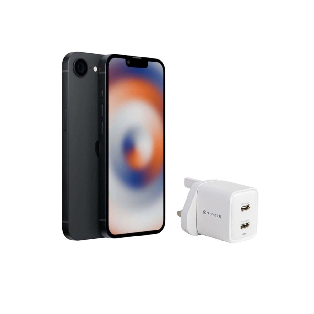 Apple iPhone 16e (128GB) - Black