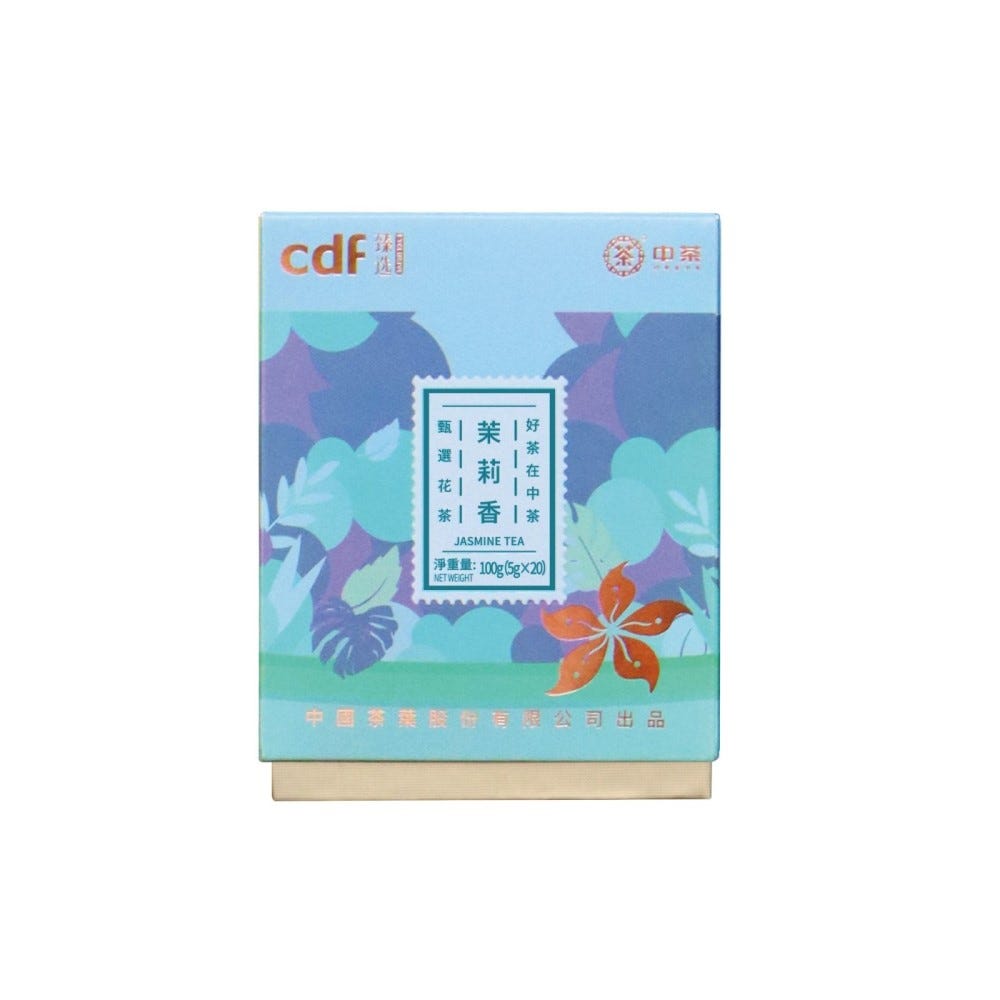 CDF臻选 中茶茉莉香100克