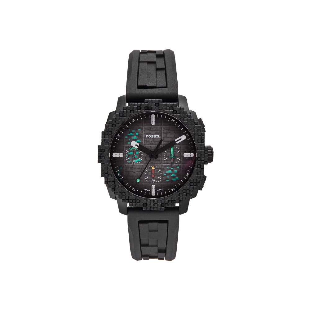 Fossil Minecraft Black Watch LE1205