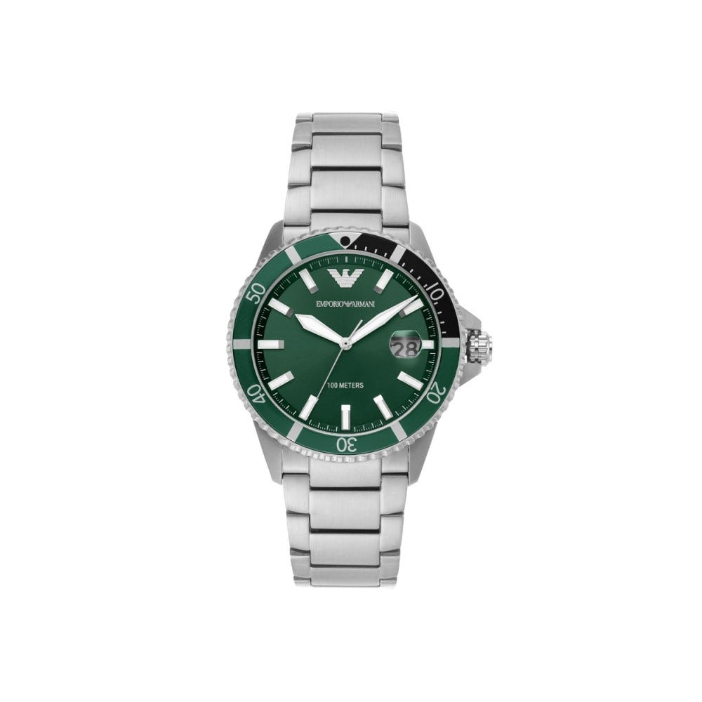 Emporio Armani Silver Watch AR11338