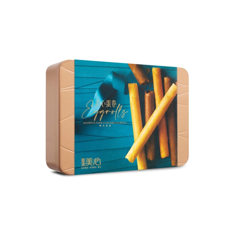 MX Assorted Four Flavours Eggrolls (20 pieces)