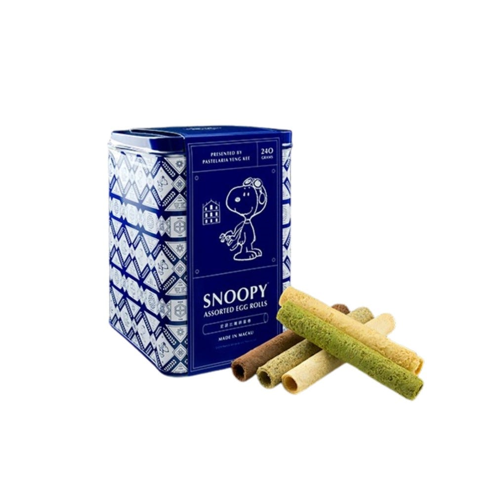 Yeng Kee Snoopy Assorted Egg Rolls 180g