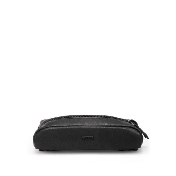 TUMI+ Small Modular Leather Pouch - Black