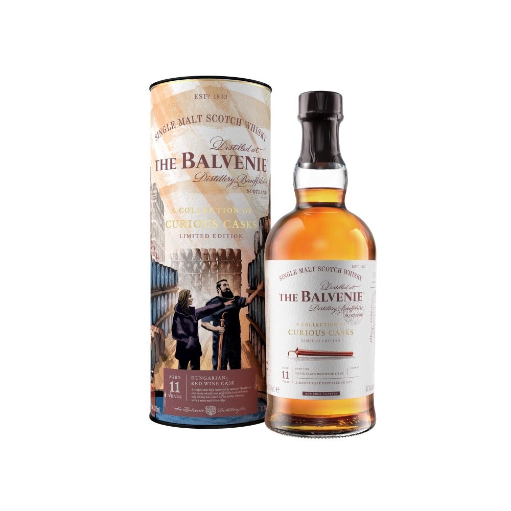 The Balvenie 11 Years Old Hungarian Red Wine Cask Single Malt Whisky 700ml