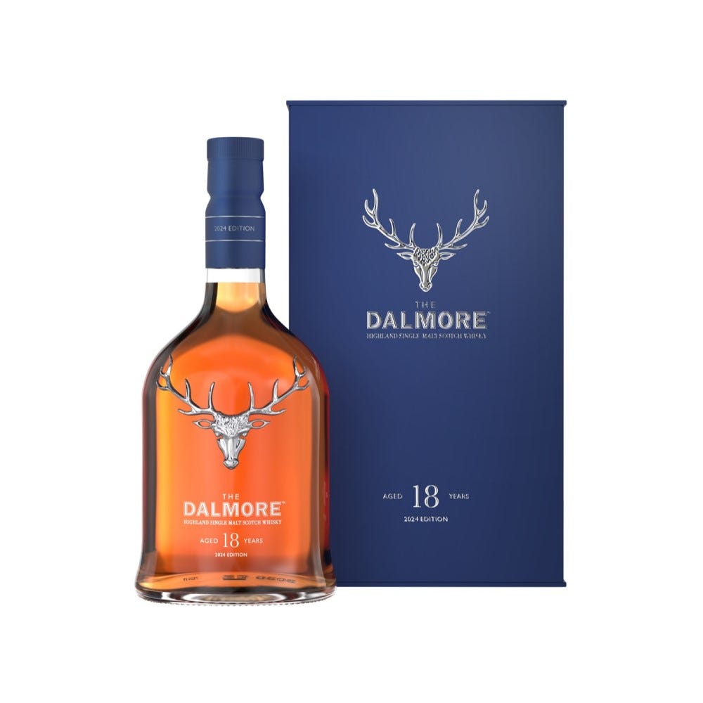 The Dalmore 18 Year Old Single Malt Scotch Whisky (2024 Edition) 700ml